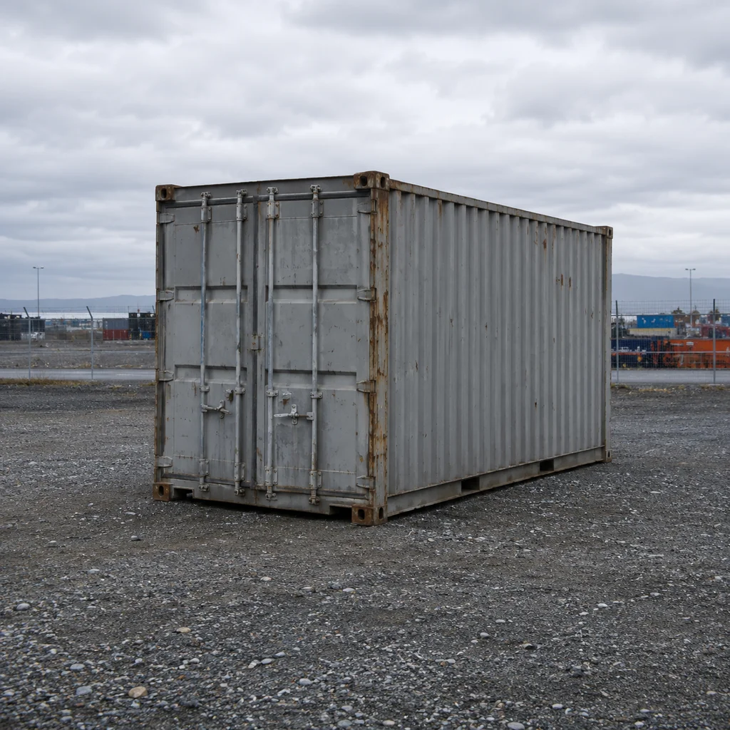 10 fods container, dokumentarfoto