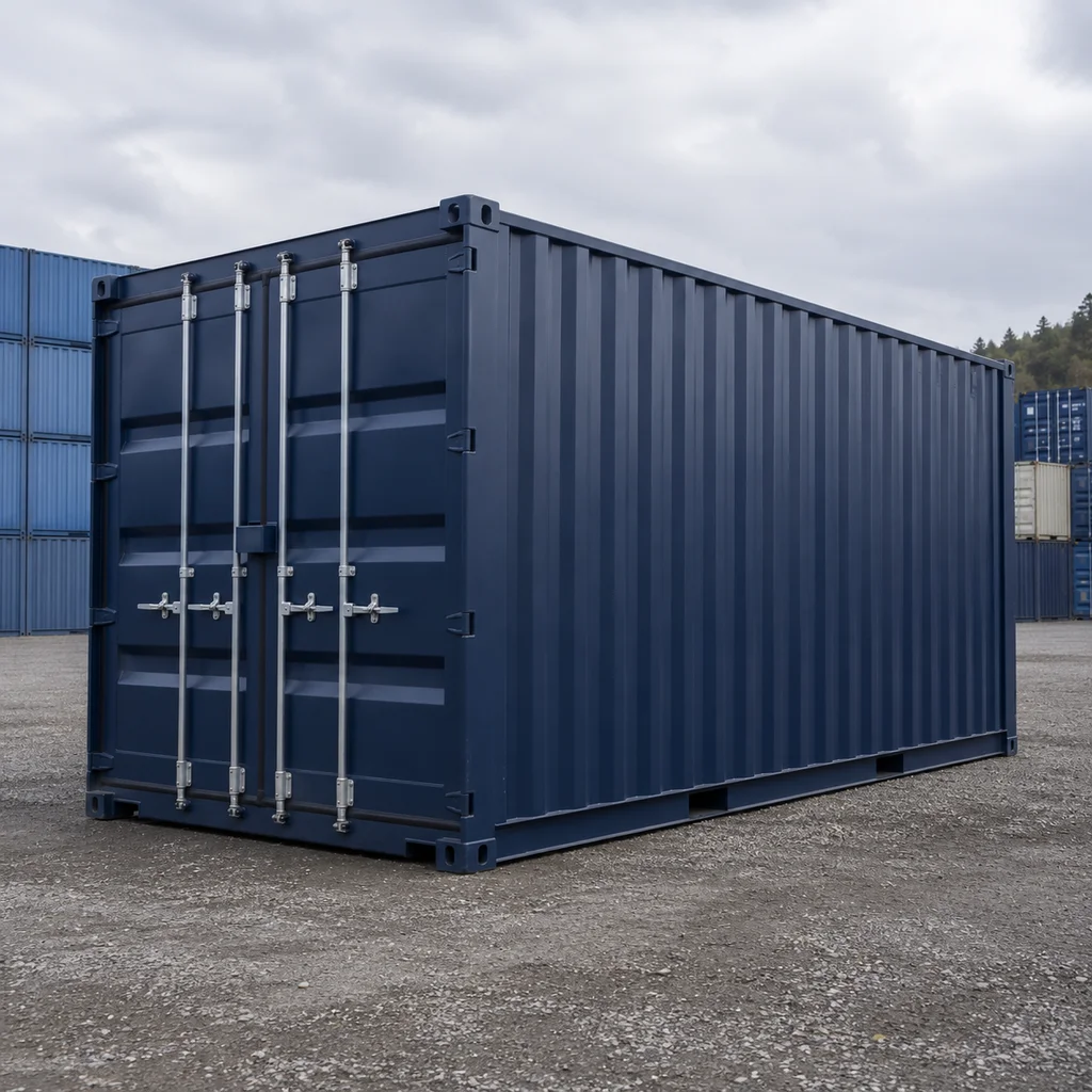 20 fods container, dokumentarfoto