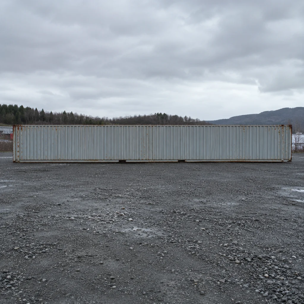 40 fods container, dokumentarfoto
